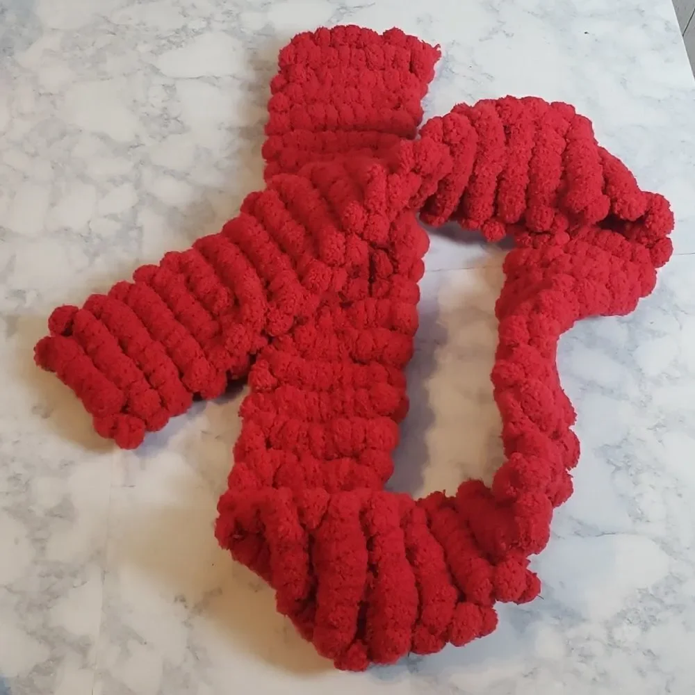 Red  Winter Scarf‎